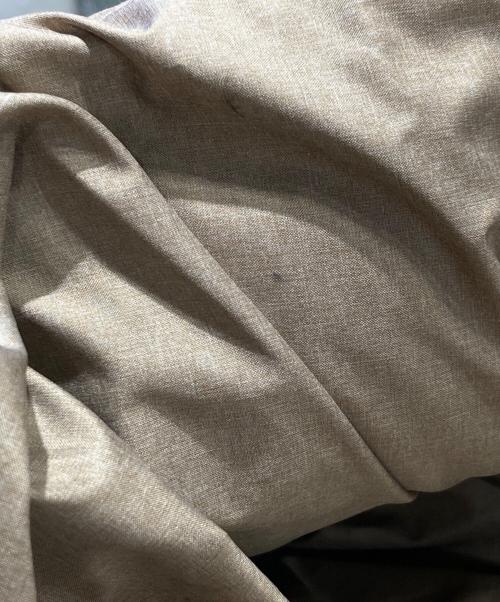 HERNO（ヘルノ）HERNO (ヘルノ) ウォーターレペレントメランジポリエステルダウンフーディーブルゾン ブラウン サイズ:46の古着・服飾アイテム