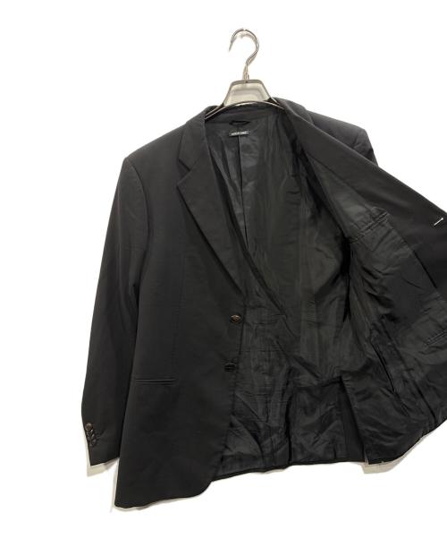 GIORGIO ARMANI（ジョルジョアルマーニ）GIORGIO ARMANI (ジョルジョアルマーニ) セットアップスーツ ブラック サイズ:50の古着・服飾アイテム