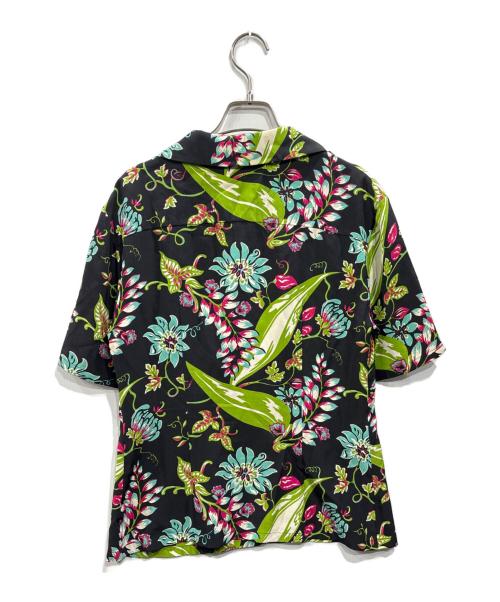 PRADA（プラダ）PRADA (プラダ) アロハシャツ ブラック サイズ:40の古着・服飾アイテム