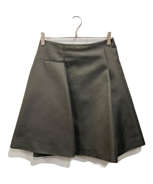 JIL SANDER（ジルサンダー）JIL SANDER (ジルサンダー) フレアスカート グレー サイズ:36の古着・服飾アイテム