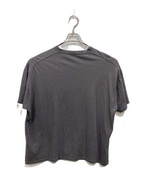 Whim Gazette（ウィムガゼット）Whim Gazette (ウィムガゼット) リラックスロゴTシャツ チャコールグレー サイズ:Freeの古着・服飾アイテム