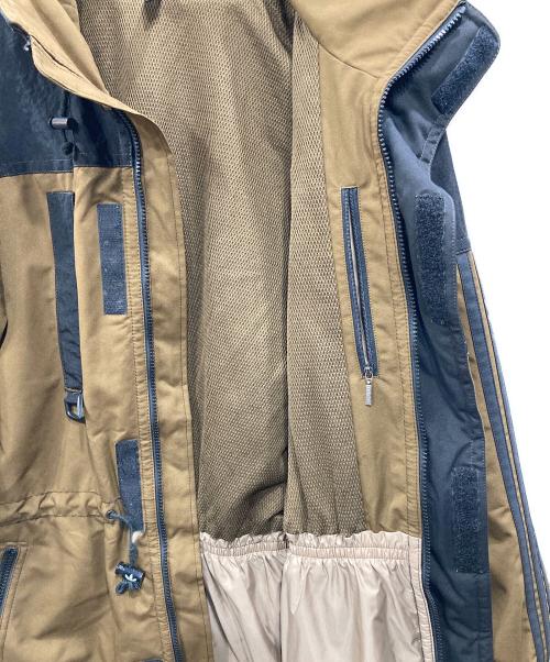 adidas Originals（アディダスオリジナル）adidas Originals (アディダスオリジナル) 中綿ジャケット ブラウン サイズ:Sの古着・服飾アイテム