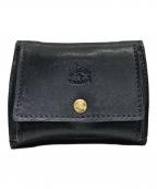 IL BISONTEイル ビゾンテ）の古着「3つ折り財布」｜ブラック