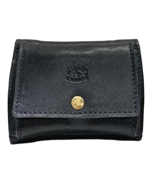 IL BISONTE（イル ビゾンテ）IL BISONTE (イル ビゾンテ) 3つ折り財布 ブラックの古着・服飾アイテム