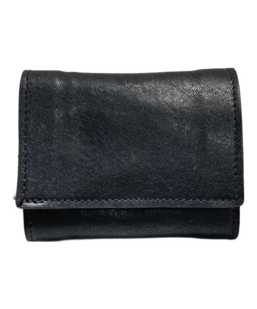 IL BISONTE（イル ビゾンテ）IL BISONTE (イル ビゾンテ) 3つ折り財布 ブラックの古着・服飾アイテム