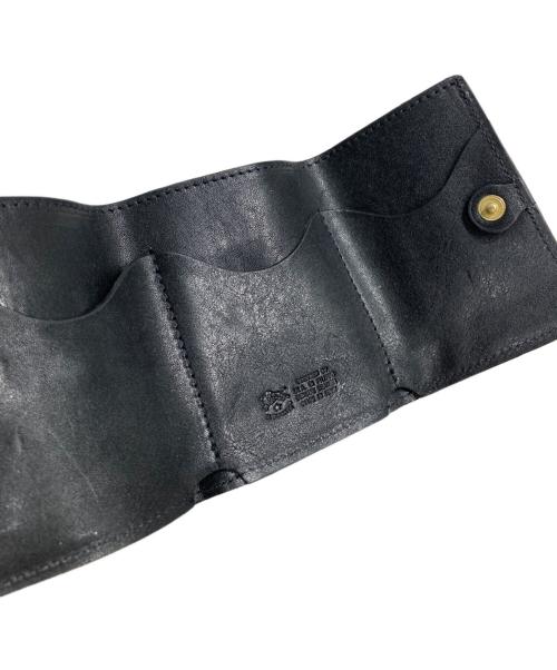 IL BISONTE（イル ビゾンテ）IL BISONTE (イル ビゾンテ) 3つ折り財布 ブラックの古着・服飾アイテム