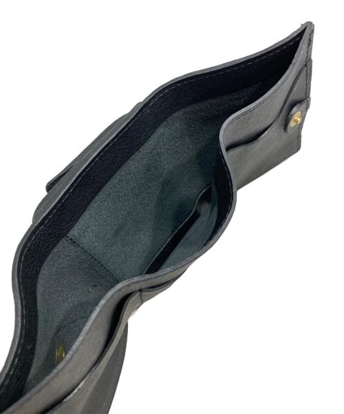 IL BISONTE（イル ビゾンテ）IL BISONTE (イル ビゾンテ) 3つ折り財布 ブラックの古着・服飾アイテム