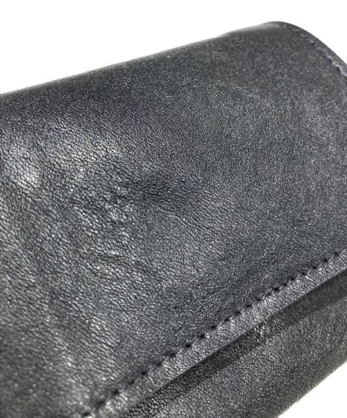 IL BISONTE（イル ビゾンテ）IL BISONTE (イル ビゾンテ) 3つ折り財布 ブラックの古着・服飾アイテム