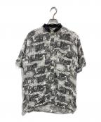 lerros shirtsレロス シャツ）の古着「半袖シャツ」｜グレー