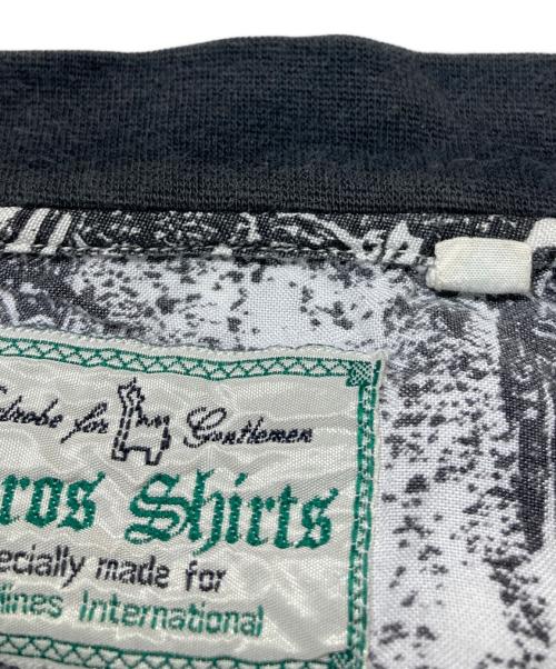 lerros shirts（レロス シャツ）lerros shirts (レロス シャツ) 半袖シャツ グレー サイズ:Lの古着・服飾アイテム