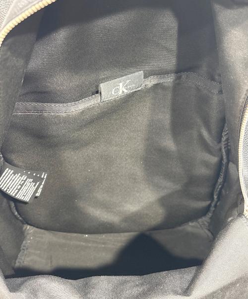 ck Calvin Klein（シーケーカルバンクライン）ck Calvin Klein (シーケーカルバンクライン) デイパック ブラックの古着・服飾アイテム