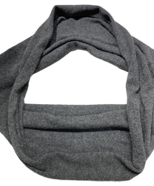 ASAUCE MELER（アソースメレ）ASAUCE MELER (アソースメレ) カシミヤストール グレーの古着・服飾アイテム