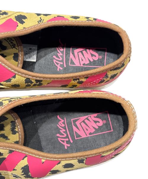 VANS（ヴァンズ）VANS (バンズ) ALVA AUTHENTIC 44 DX ベージュ×ピンク サイズ:26㎝の古着・服飾アイテム