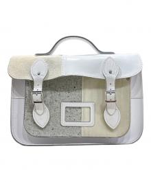CAMBRIDGE SATCHEL×DOVER STREET MARKET（ケンブリッジサッチェル×ドーバー ストリート マーケット）の古着「THE 13 INCH BATCHEL」｜ホワイト