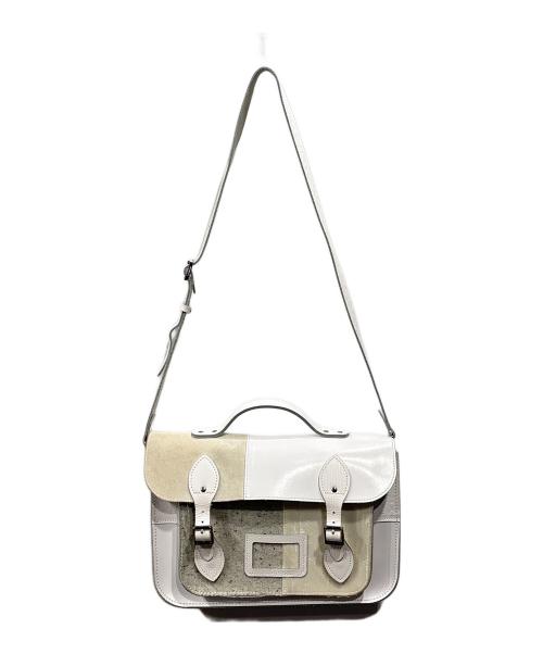 CAMBRIDGE SATCHEL（ケンブリッジサッチェル）CAMBRIDGE SATCHEL (ケンブリッジサッチェル) DOVER STREET MARKET (ドーバー ストリート マーケット) THE 13 INCH BATCHEL ホワイトの古着・服飾アイテム
