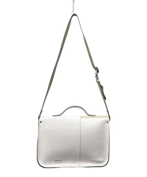 CAMBRIDGE SATCHEL（ケンブリッジサッチェル）CAMBRIDGE SATCHEL (ケンブリッジサッチェル) DOVER STREET MARKET (ドーバー ストリート マーケット) THE 13 INCH BATCHEL ホワイトの古着・服飾アイテム