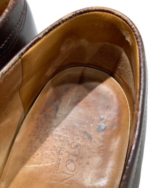 J.M.WESTON（ジェイエムウエストン）J.M.WESTON (ジェイエムウエストン) 180シグニチャーローファー ブラウン サイズ:8Dの古着・服飾アイテム