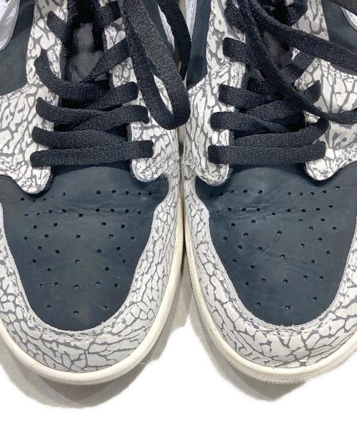 NIKE（ナイキ）NIKE (ナイキ) Air Jordan 1 Retro Low OG グレー×ブラック サイズ:30㎝の古着・服飾アイテム