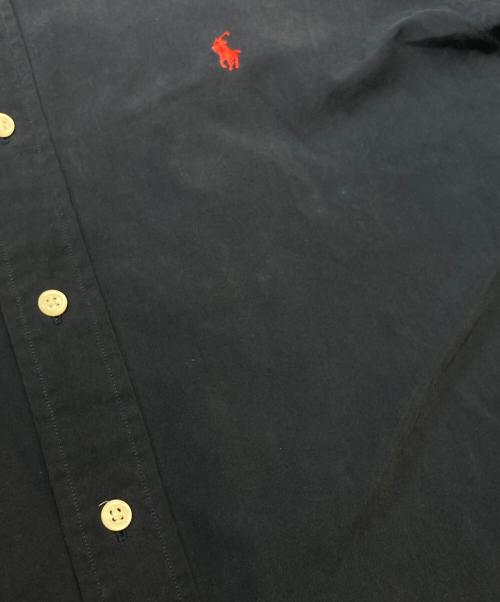 POLO RALPH LAUREN（ポロ・ラルフローレン）POLO RALPH LAUREN (ポロ・ラルフローレン) ボタンダウンシャツ ネイビー サイズ:Lの古着・服飾アイテム