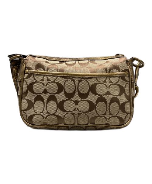 COACH（コーチ）COACH (コーチ) ワンショルダーバッグ ゴールドの古着・服飾アイテム