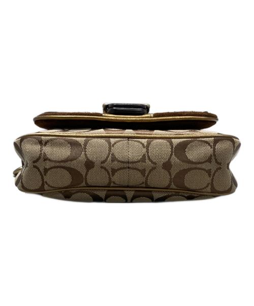 COACH（コーチ）COACH (コーチ) ワンショルダーバッグ ゴールドの古着・服飾アイテム