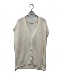 SIMPLICITE（シンプリシテ）の古着「リネンコットンベスト」｜アイボリー