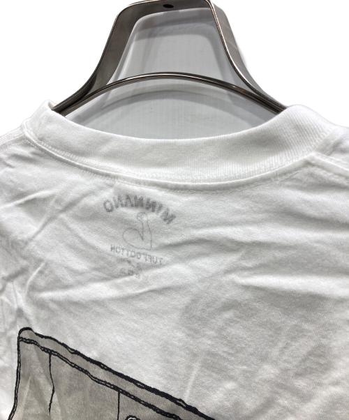 MINNANO（ミンナノ）MINNANO (ミンナノ) 16周年 記念 Tシャツ ホワイト サイズ:Sの古着・服飾アイテム