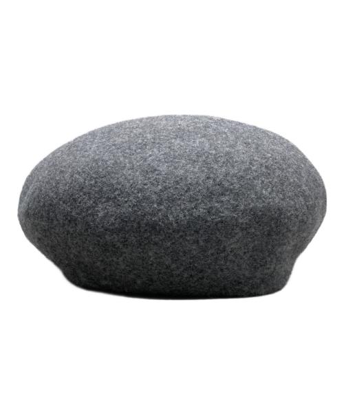 THE H.W.DOG&CO.（エイチダブリュードッグアンドコー）THE H.W.DOG&CO. (エイチダブリュードッグアンドコー) BASIC BERET グレーの古着・服飾アイテム