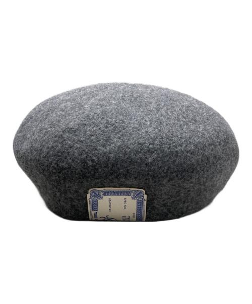 THE H.W.DOG&CO.（エイチダブリュードッグアンドコー）THE H.W.DOG&CO. (エイチダブリュードッグアンドコー) BASIC BERET グレーの古着・服飾アイテム