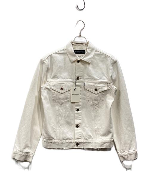 MADISON BLUE（マディソンブルー）MADISON BLUE (マディソンブルー) CRASHED 3RD TYPE G JAC ホワイト サイズ:02の古着・服飾アイテム