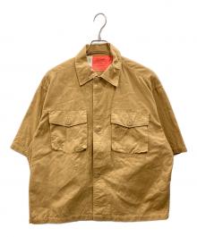 N.HOOLYWOOD（エヌ ハリウッド）の古着「SHORT SLEEVE SHIRT」｜ベージュ