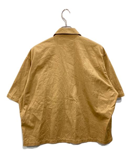 N.HOOLYWOOD（エヌ ハリウッド）N.HOOLYWOOD (エヌ ハリウッド) SHORT SLEEVE SHIRT ベージュ サイズ:38の古着・服飾アイテム