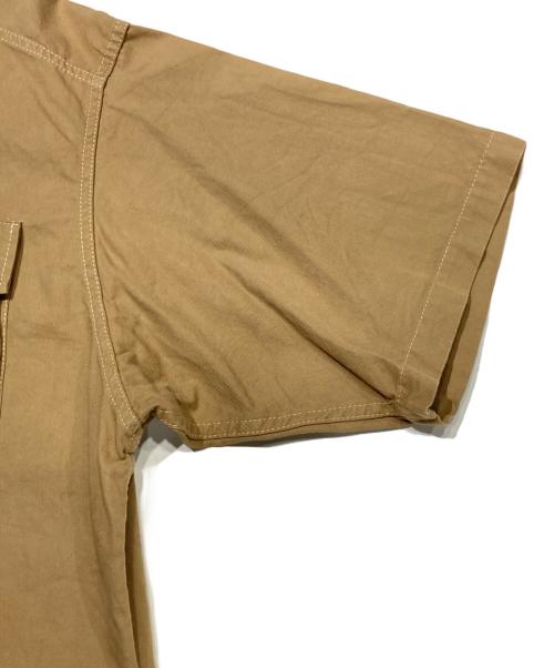 N.HOOLYWOOD（エヌ ハリウッド）N.HOOLYWOOD (エヌ ハリウッド) SHORT SLEEVE SHIRT ベージュ サイズ:38の古着・服飾アイテム