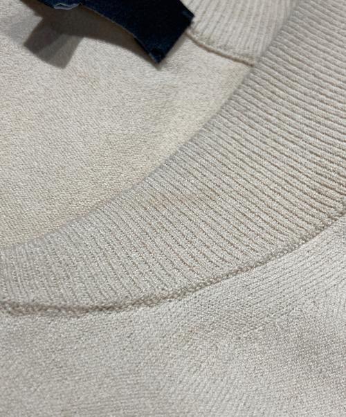 theory（セオリー）theory (セオリー) Compact Crepe Zip Up Bomber ベージュ サイズ:Sの古着・服飾アイテム