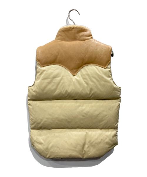 RockyMountainFeatherBed（ロッキーマウンテンフェザーベッド）RockyMountainFeatherBed (ロッキーマウンテンフェザーベッド) クリスティーダウンベスト ベージュ サイズ:9/10の古着・服飾アイテム
