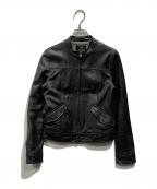 23区ニジュウサンク）の古着「ラムレザージャケット」｜ブラック