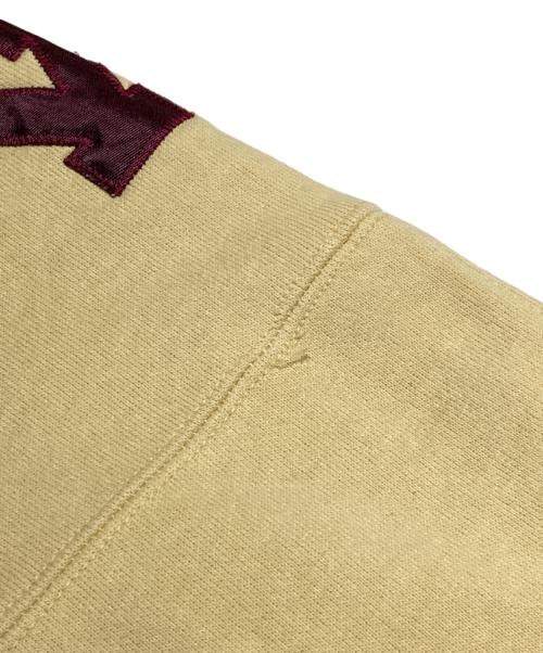 Champion REVERSE WEAVE（チャンピオン リバース ウィーブ）Champion REVERSE WEAVE (チャンピオン リバース ウィーブ) カレッジロゴスウェット イエロー サイズ:XXLの古着・服飾アイテム