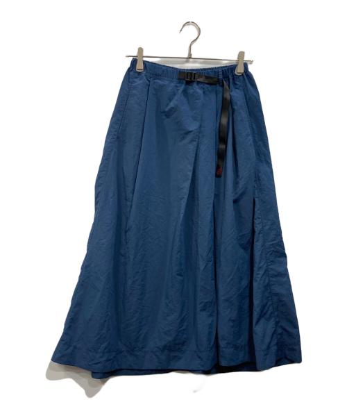 GRAMICCI（グラミチ）GRAMICCI (グラミチ) ナイロンロングスカート ネイビー サイズ:Mの古着・服飾アイテム