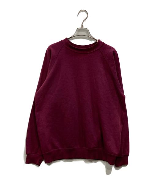 Hanes（ヘインズ）Hanes (ヘインズ) ラグランスウェット パープル サイズ:Lの古着・服飾アイテム