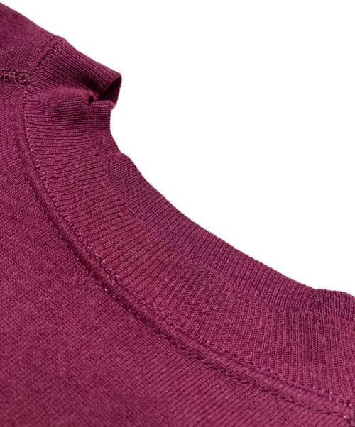 Hanes（ヘインズ）Hanes (ヘインズ) ラグランスウェット パープル サイズ:Lの古着・服飾アイテム