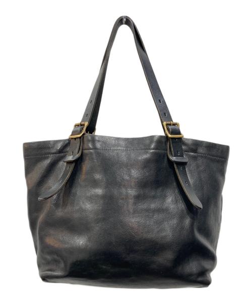 SLOW（スロウ）SLOW (スロウ) rubono レザートートバッグ ブラックの古着・服飾アイテム