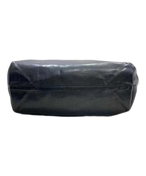 SLOW（スロウ）SLOW (スロウ) rubono レザートートバッグ ブラックの古着・服飾アイテム