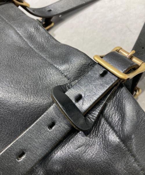 SLOW（スロウ）SLOW (スロウ) rubono レザートートバッグ ブラックの古着・服飾アイテム