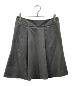 CELINEセリーヌ）の古着「ウールスカート」｜グレー