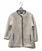 SHIPSシップス）の古着「ボアコート」｜アイボリー