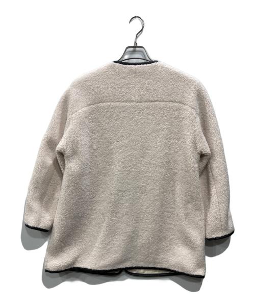 SHIPS（シップス）SHIPS (シップス) ボアコート アイボリー サイズ:表記なしの古着・服飾アイテム