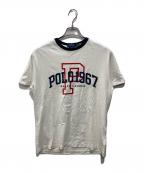 POLO RALPH LAURENポロ・ラルフローレン）の古着「プリントTシャツ」｜ホワイト