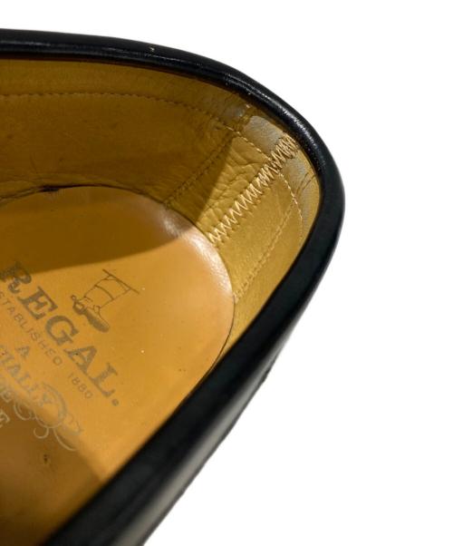 REGAL（リーガル）REGAL (リーガル) タッセルローファー ブラック サイズ:24.5㎝の古着・服飾アイテム