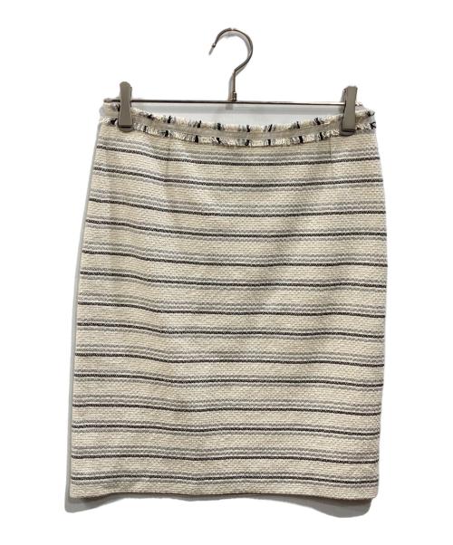 Max Mara WEEK END LINE（マックスマーラ ウイークエンドライン）MAX MARA WEEK END LINE (マックスマーラ ウイークエンドライン) ツイードセットアップ アイボリー サイズ:38の古着・服飾アイテム