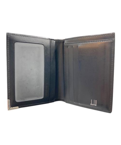 dunhill（ダンヒル）dunhill (ダンヒル) 2つ折りパスケース ブラックの古着・服飾アイテム